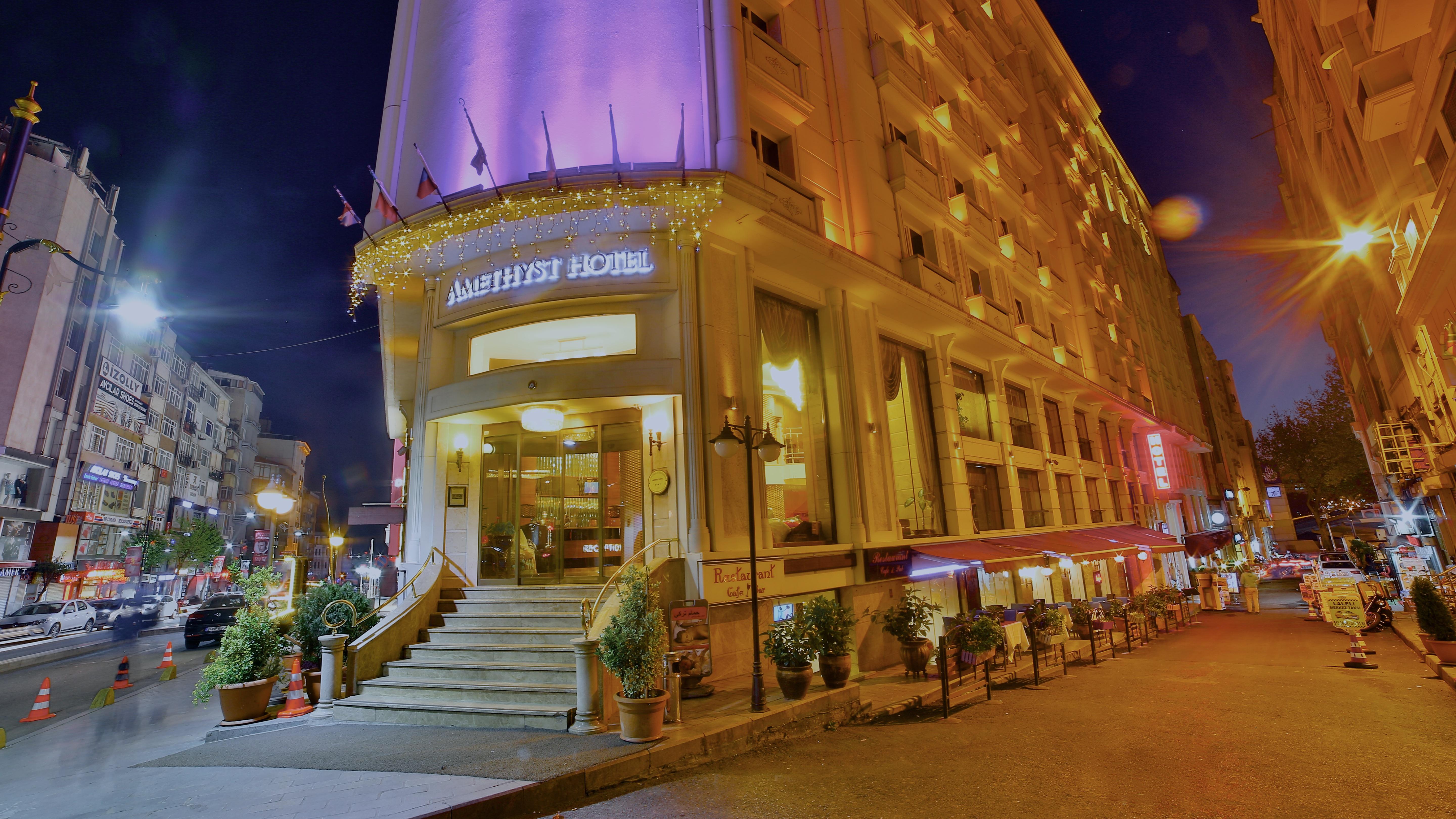 Amethyst Hotel Istanbul Bagian luar foto