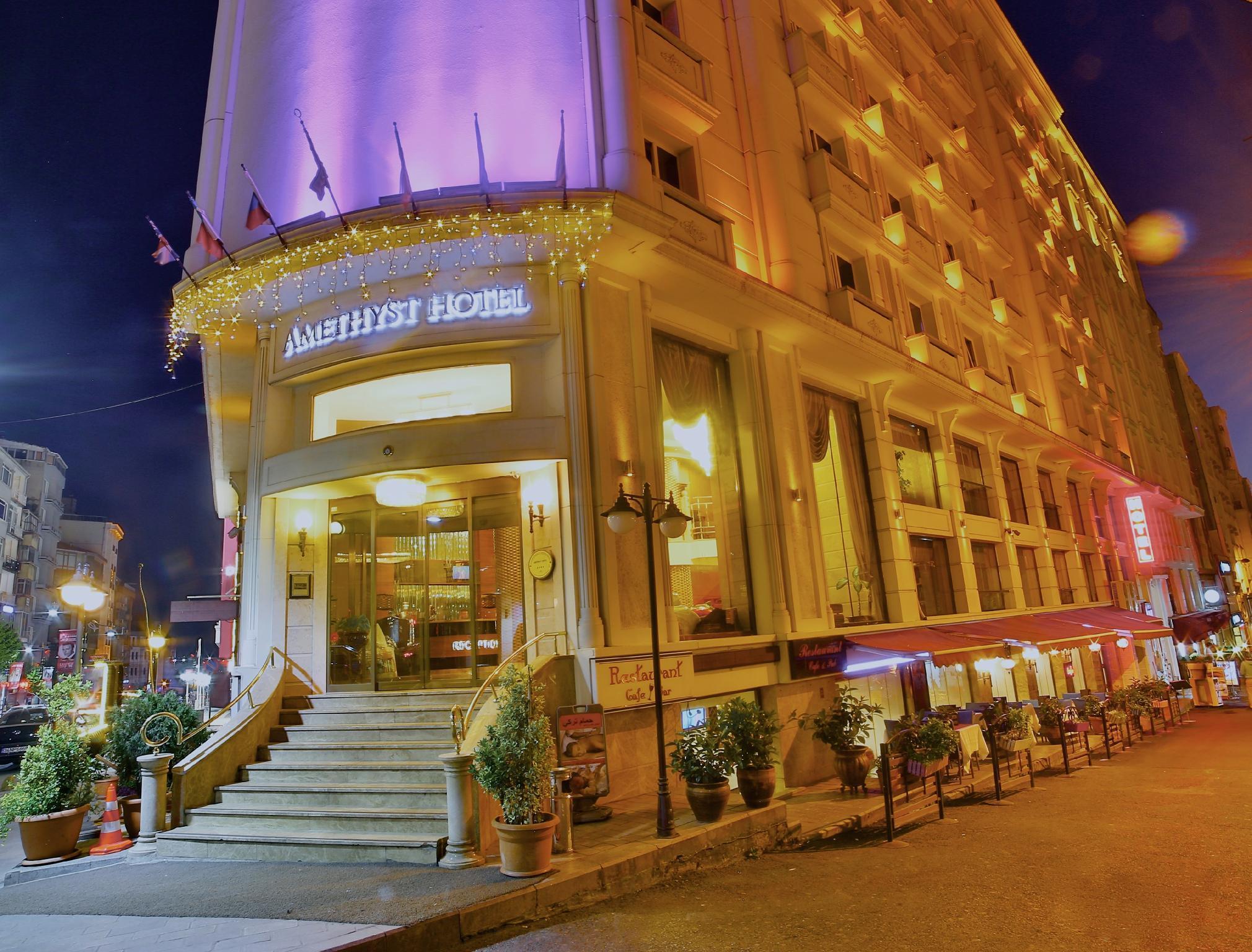 Amethyst Hotel Istanbul Bagian luar foto